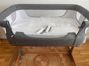 Postielka Momi smart bed 4 v 1 siva - 3