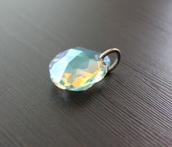 Prívesok Swarovski s úchytkou striebro 925 - 3