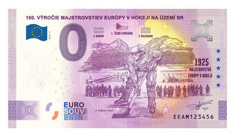 10€ minca ME v Hokeji v Proof + PL + 0 euro bankovka - 3