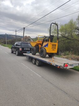 Požičiam sklopny autoprepravnik s navijakom,vozík,lafeta - 3