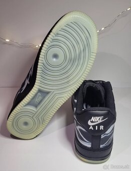 Nike Air Force 1 Low Black Skeleton - 3
