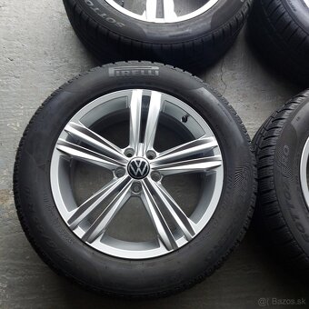 Zimná sada elektrónov originál Volkswagen Tiguan 5x112 R18 - 3