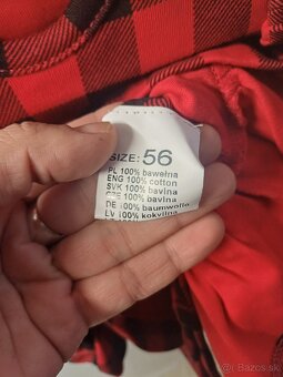 Bodi šaty (karo) s čelenkou - Set na Vianočné fotenie - 3