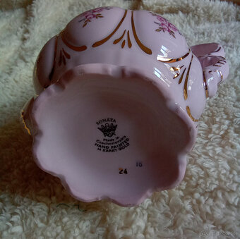 Kanvica na Kávu - Ružový Porcelán - 3