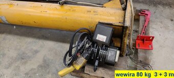 stlpový žeriav Wewira 80 kg - 2 m - výpredaj - 3