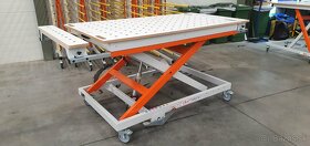 manipulačný vozík, nožnicový stôl, pracovný stôl - 3