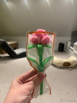 Kvety z chlpatého drôtiku - 3