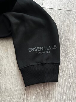 Essentials Mikina (čierna) – veľkosť M, NOVÁ - 3