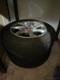 Sada alu disky AZOTE+ pneu 4ks - 3