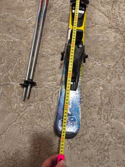 Detské lyže +palice - 3