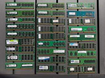 PC RAM pamäte: 256 MB, 512 MB, 1 GB a 2 GB - 3