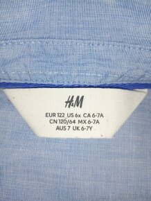 Chlapčenská košeľa H&M 122 - 3