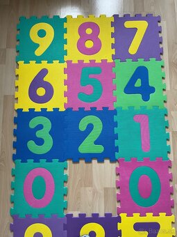Penové puzzle, čísla - 3