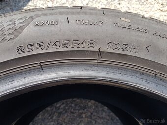 255/45 r18 letné pneumatiky 2ks Bridgestone - 3