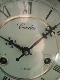 Predám mechanické nástenné hodiny Condor - 31 days - 3