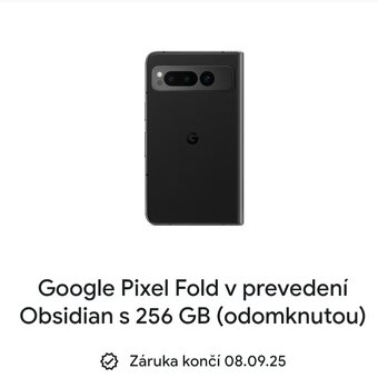 Predám pixel fold 256gb, skoro nový, v záruke - 3