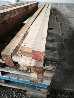 Drevený hranol 8x8 a 6x6 - 3
