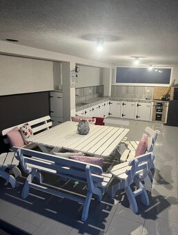 Masívne Sedenie na terasu. - 3