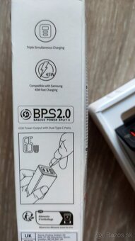 Baseus GaN5 Pro 65W PowerDelivery Quick Charge 4.0+, AFC ( - 3