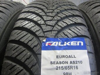 R16 celoročná sada NISSAN rozteč 5x114,3 215/65r16 FALKEN - 3