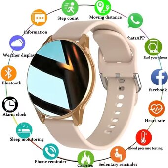 Predám Smart hodinky s dotykovou obrazovkou - 3