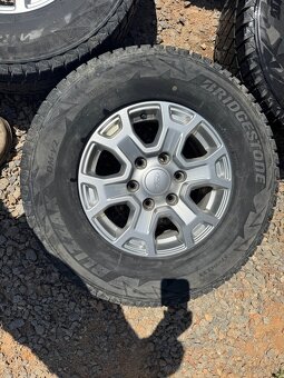 Hliníkové disky Ford Ranger 6x139,7 R16 + zimné na dojazd - 3