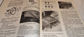 Škoda 1000MB dílenská příručka manuál dobový originál Š1000 - 3