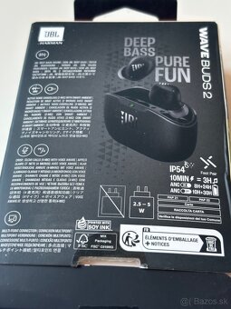 Jbl wave buds 2, čiernej farby - 3
