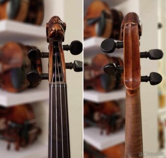 🎻Husle 4/4 staré nemecké ( lion head) - 3