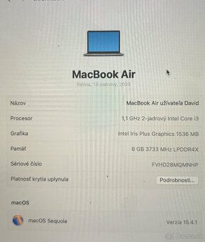 Macbook air 2020 - 3