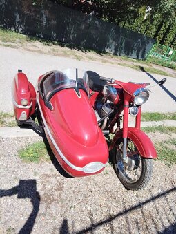 Jawa 350 typ 360 + sajd s TP a EČ - 3