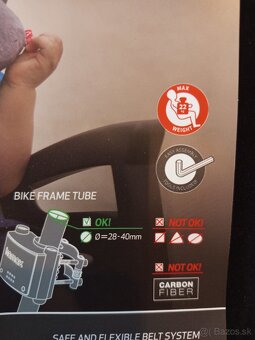 Nova detska sedacka na bicykel Hamax - 3