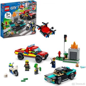 LEGO® City 60319 Hasiči a policajná naháňačka - 3