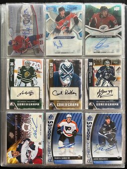 NHL jersey karty a podpisky - 3