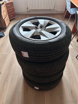 Originálna sada disky a pneumatiky - Škoda Paget Aero R17 - 3