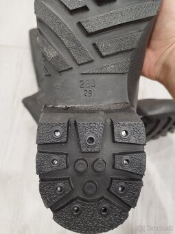 Vojenské kožené čižmy bufy ČSĽA - 3