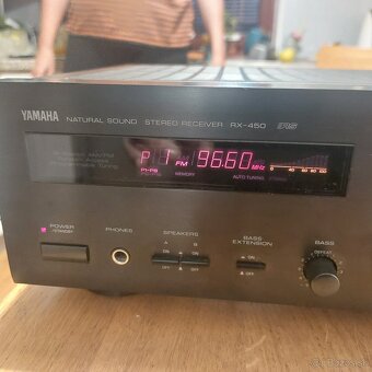 predám zosilovač YAMAHA RX-450 made in Japan - 3