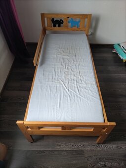 Detská posteľ 70 x 160 s matracom - 3