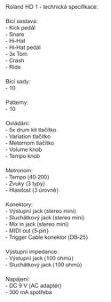 Predam elektronické bicie Roland - 3
