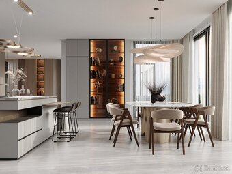 6 izb. skolaudovaný viladom (235 m²) bazén, vstupo do lesa - 3