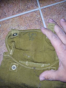 Preda obal na Nemecku protichemicku pláštenka afrikakorps DA - 3