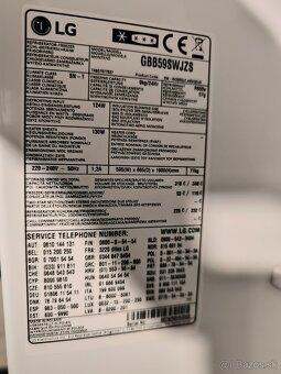 Kombinovaná chladnička LG - 3