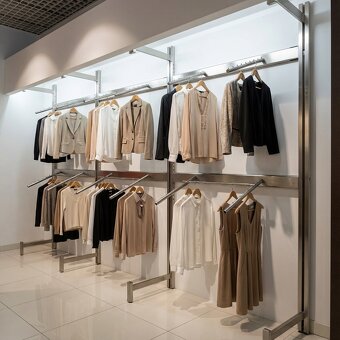 Vybavenie do obchodu regale , pult , vitrina , vesanie - 3