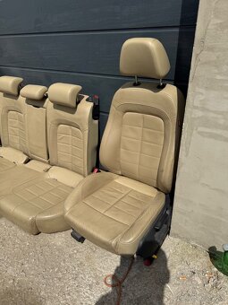 Predám kožené sedadla Seat Exeo . • bez vyhrevu - 3