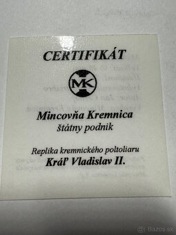 Strieborný poltoliar - 3