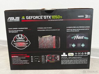 Grafická karta ASUS GeForce GTX 1050 Ti OC 4GB - 3