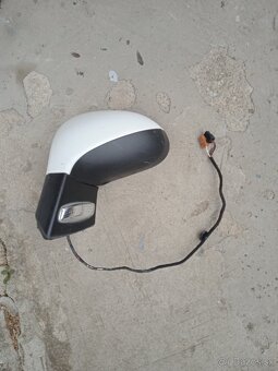 dvere peugeot 207 zrkadlo, sklo, zamok, stahovačka, lišty - 3