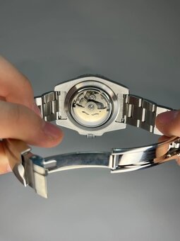 Seiko mod submariner date blue - 3