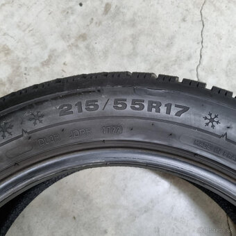 Zimné pneumatiky 215/55 R17 DUNLOP DOT1722 - 3