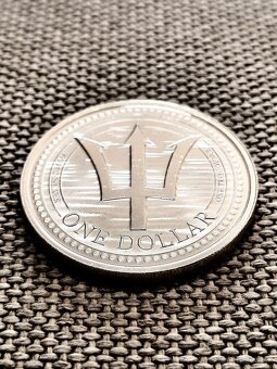 Barbados Trojzubec 2022, 999, 1oz - 3